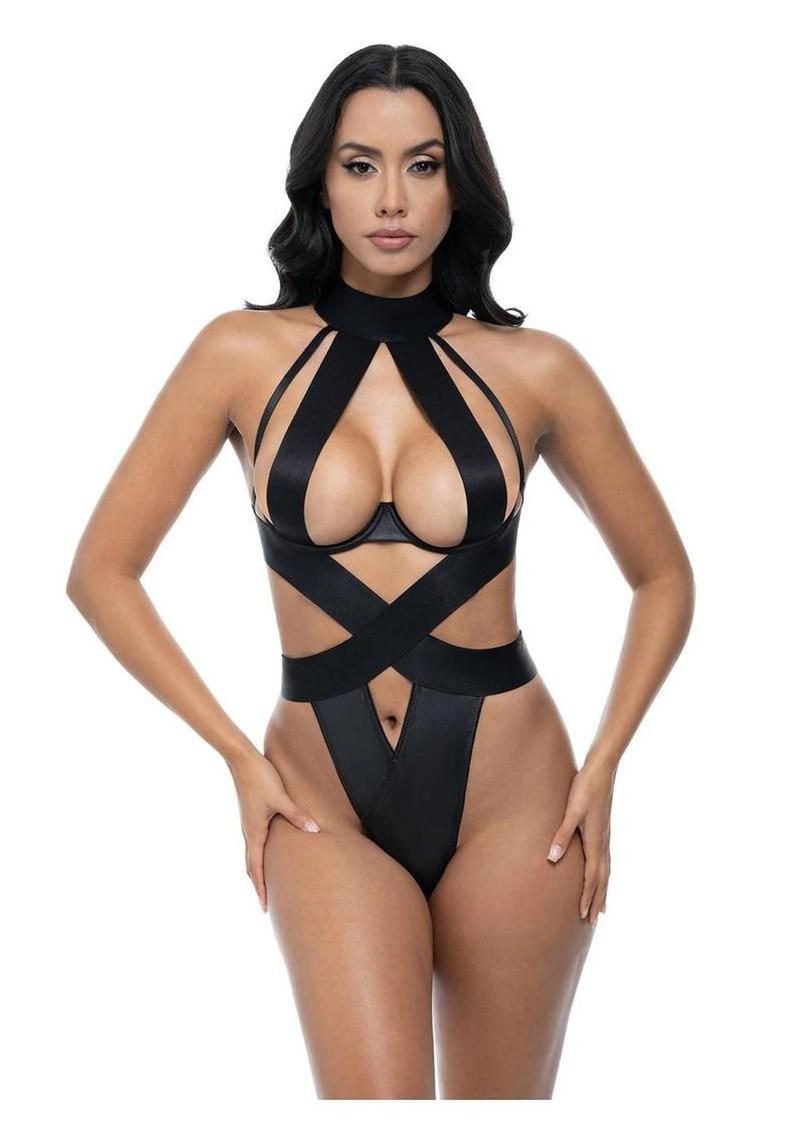 Oh LA LA Lydie Teddy - Black - Medium/Small